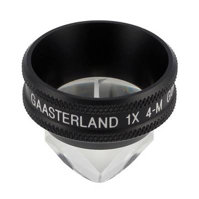 Ocular - 4 Miroirs Laser Gaasterland 1x, Large anneau, contact 8.5 mm